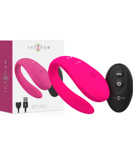 INTENSE - BRUNO PARTNER DOUBLE PLAISIR ROSE by INTENSE REMOTE CONTROL