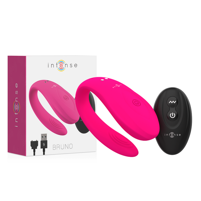 INTENSE - BRUNO PARTNER DOUBLE PLAISIR ROSE by INTENSE REMOTE CONTROL
