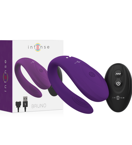 INTENSE - BRUNO PARTNER PLAISIR DOUBLE LILAS by INTENSE REMOTE CONTROL