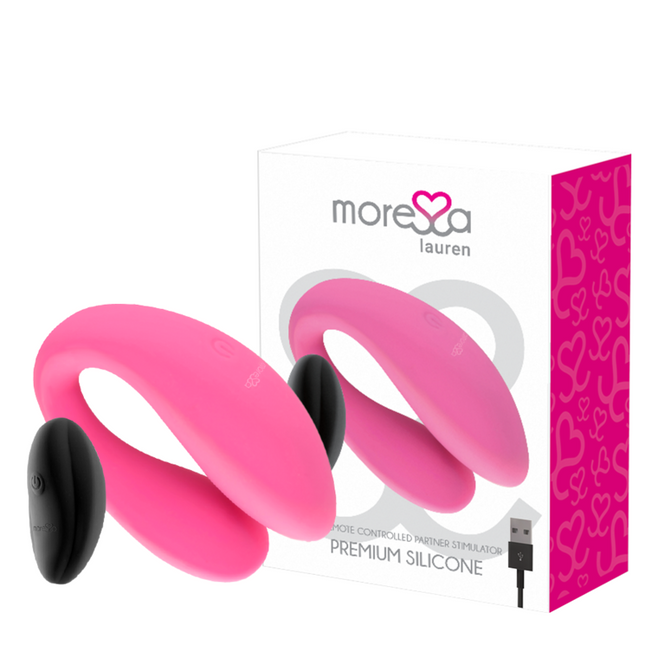 MORESSA - STIMULATEUR TÉLÉCOMMANDE LAUREN POUR COUPLES by MORESSA