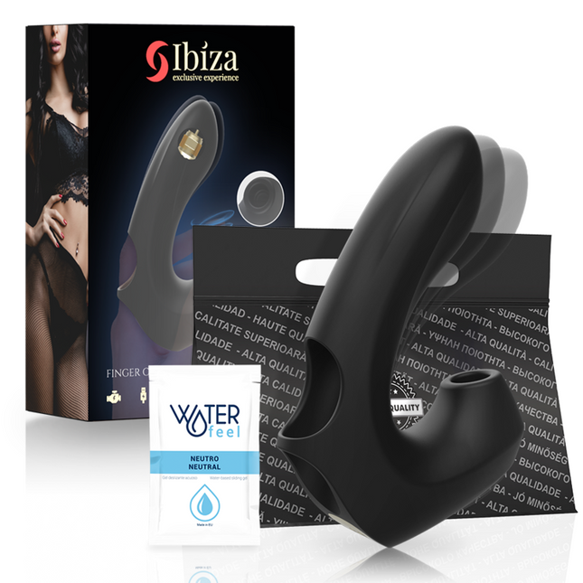 IBIZA - DÉ À COUPER VIBRANT ET À ASPIRATION DU CLITORIS PUISSANT by IBIZA TECHNOLOGY