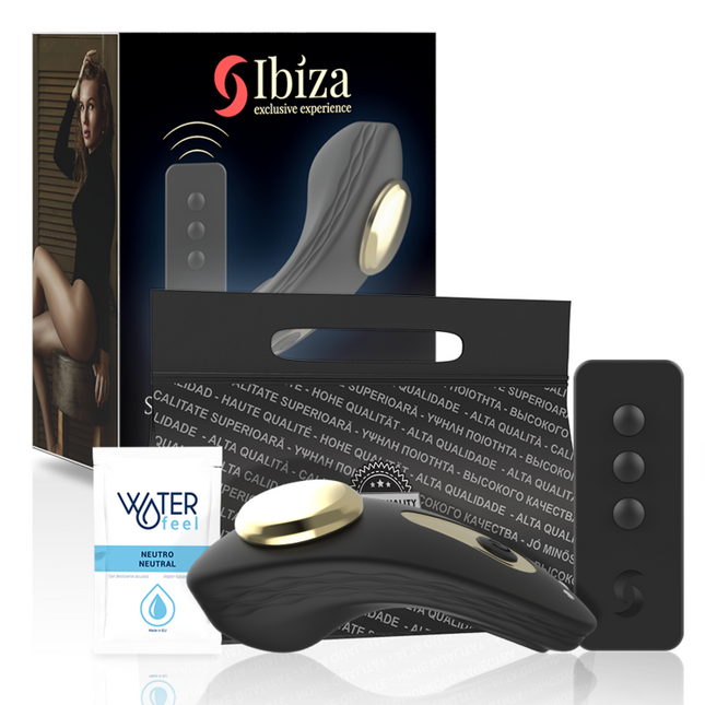 IBIZA - TÉLÉCOMMANDE VIBRATEUR PANTIE EN SILICONE by IBIZA TECHNOLOGY