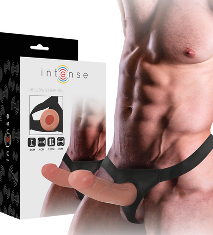 INTENSE - HARNAIS CREUX AVEC GODE 16 X 3 CM by INTENSE FOR HIM