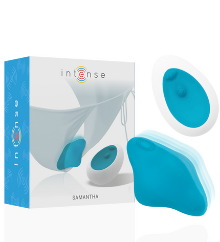 INTENSE - SAMANTHA PANTIE TÉLÉCOMMANDE BLEU by INTENSE REMOTE CONTROL
