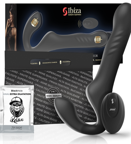 IBIZA - VIBRATEUR SANS SANGLE TÉLÉCOMMANDE UP & DOWN by IBIZA TECHNOLOGY