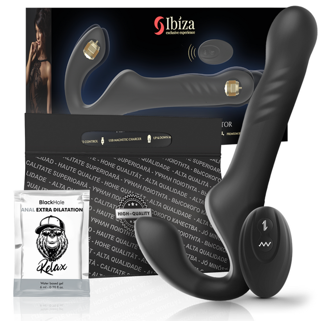 IBIZA - VIBRATEUR SANS SANGLE TÉLÉCOMMANDE UP & DOWN by IBIZA TECHNOLOGY