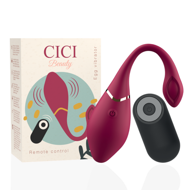 CICI BEAUTY - PREMIUM SILICONE EGG VIBRATEUR TÉLÉCOMMANDE by CICI BEAUTY