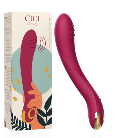 CICI BEAUTY - VIBRATEUR POINT G EN SILICONE PREMIUM by CICI BEAUTY