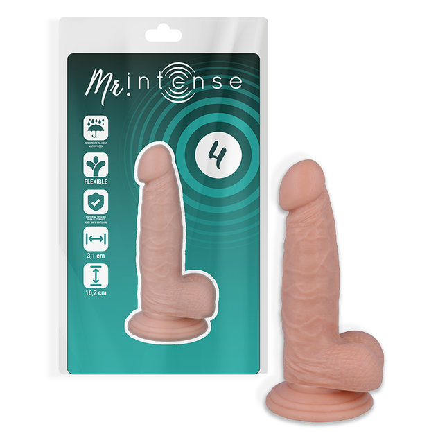 MR INTENSE - 4 PÉNIS RÉALISTE 16.2 CM -O- 3.1 CM - Concombre Boutique
