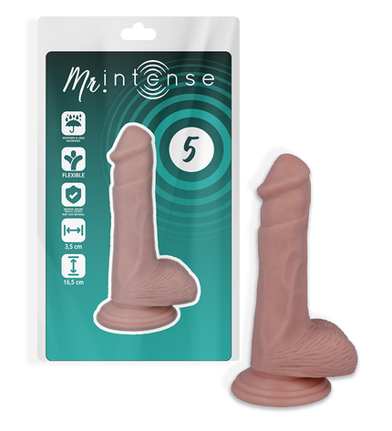 MR INTENSE - 5 PÉNIS RÉALISTE 16.5 CM -O- 3.5 CM - Concombre Boutique