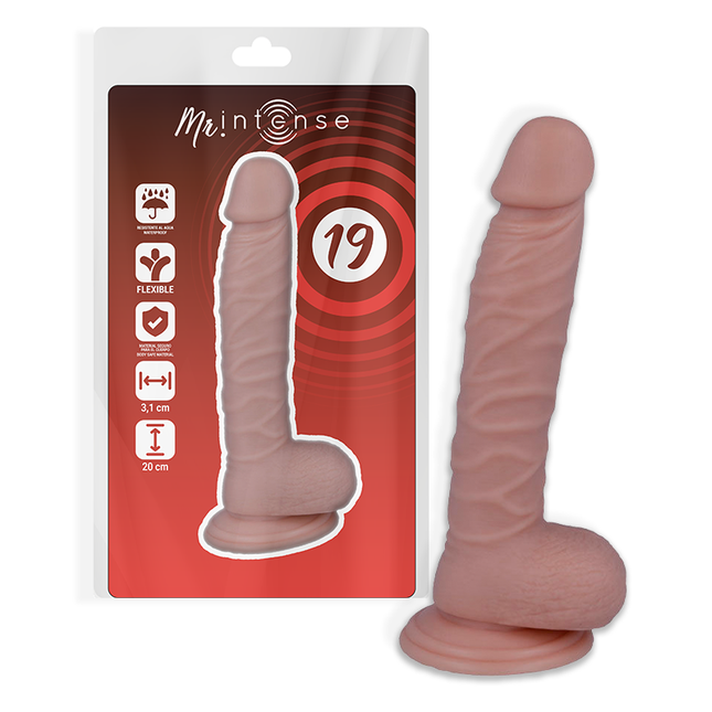MR INTENSE - 19 PÉNIS RÉALISTE 20 CM -O- 3.1 CM - Concombre Boutique