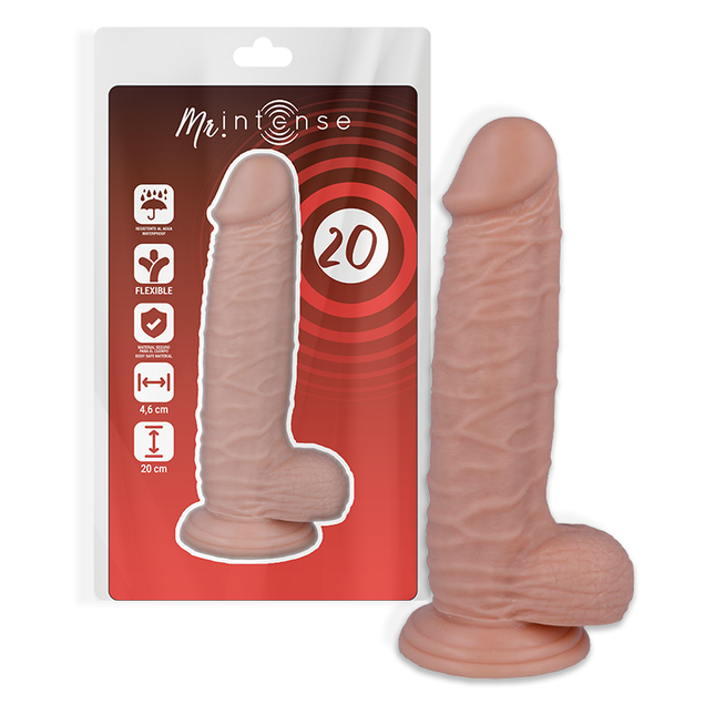 MR INTENSE - 20 PÉNIS RÉALISTE 20 CM -O- 4.6 CM - Concombre Boutique