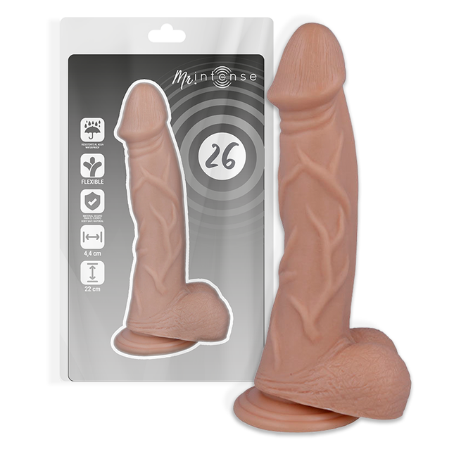 MR INTENSE - 26 PÉNIS RÉALISTE 22 CM -O- 4.4 CM - Concombre Boutique