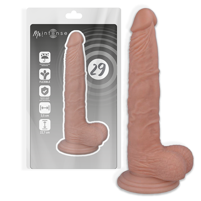 MR INTENSE - 29 PÉNIS RÉALISTE 22.7 CM -O- 3.5 CM - Concombre Boutique