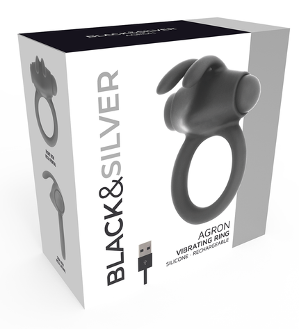 BLACK&SILVER- BAGUE AGRON 2.O - Concombre Boutique