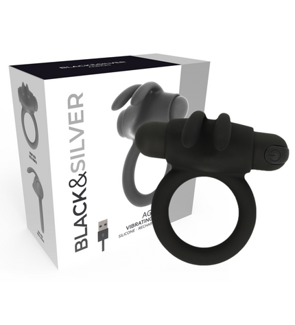 BLACK&SILVER- BAGUE AGRON 2.O - Concombre Boutique