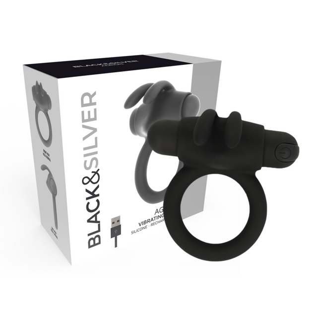 BLACK&SILVER- BAGUE AGRON 2.O - Concombre Boutique