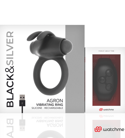 BLACK&SILVER - AGRON TÉLÉCOMMANDE COCKRING WATCHME by BLACK&SILVER