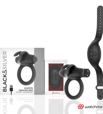 BLACK&SILVER - AGRON TÉLÉCOMMANDE COCKRING WATCHME by BLACK&SILVER