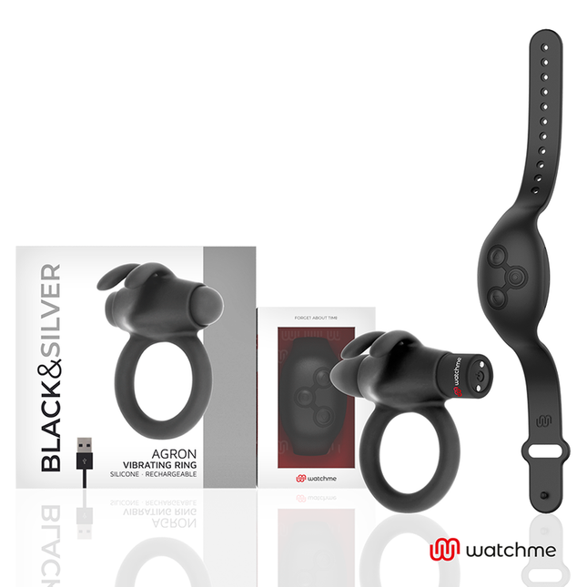 BLACK&SILVER - AGRON TÉLÉCOMMANDE COCKRING WATCHME by BLACK&SILVER
