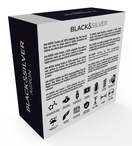 BLACK&SILVER - AGRON TÉLÉCOMMANDE COCKRING WATCHME by BLACK&SILVER