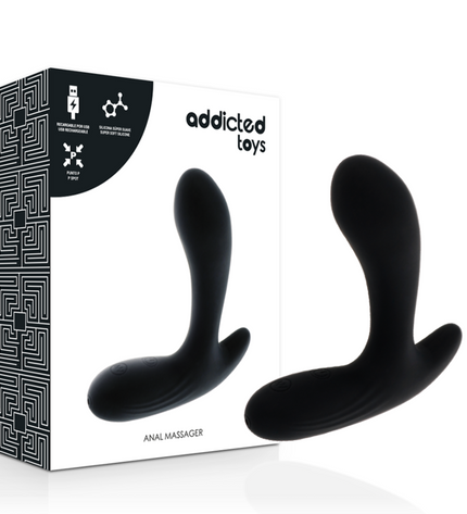 ADDICTED TOYS - MASSEUR ANAL VIBRATION NOIRE by ADDICTED TOYS