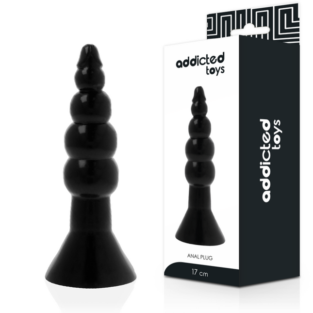 ADDICTED TOYS - PLUG ANAL 17 CM NOIR by ADDICTED TOYS