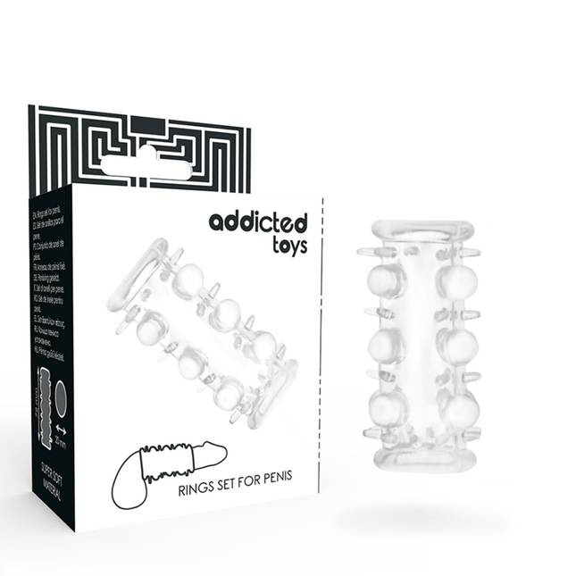 ADDICTED TOYS - MANCHON PÉNIS CLAIR by ADDICTED TOYS