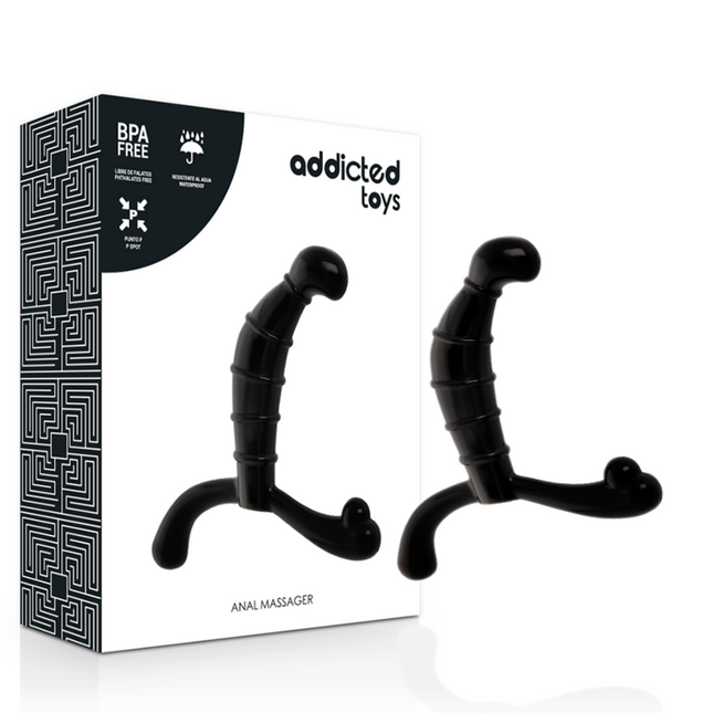 ADDICTED TOYS - PLAISIR ANAL PROSTATE NOIR by ADDICTED TOYS