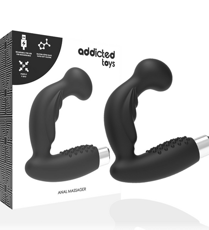 ADDICTED TOYS - VIBRATEUR PROSTATIQUE RECHARGEABLE MODÈLE 3 - NOIR by ADDICTED TOYS