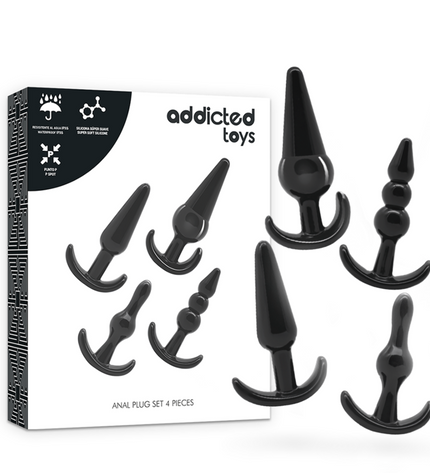 ADDICTED TOYS - ENSEMBLE 4 BOUCHONS ANAL by ADDICTED TOYS