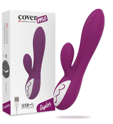 COVERME - TAYLOR VIBROMASSEUR + TÉLÉCOMMANDE WATCHME by COVERME