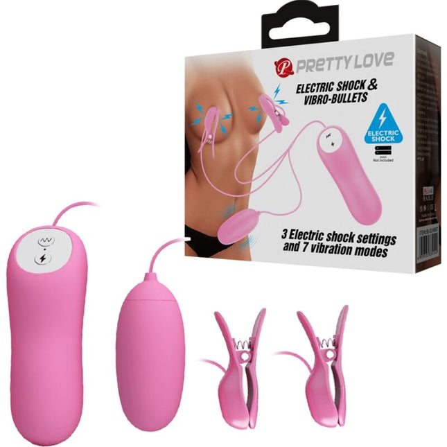 PRETTY LOVE - PINCE ÉPILER AVEC VIBRATION ET ÉLECTROCHOC ROSE by PRETTY LOVE