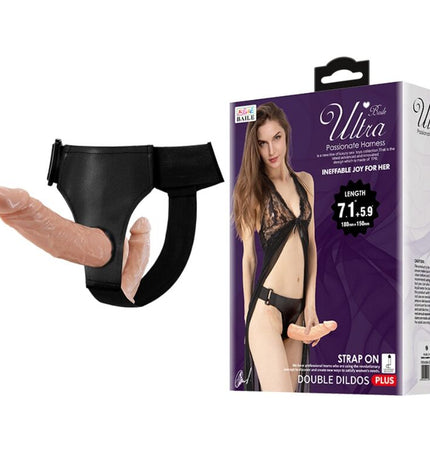 BAILE - ULTRA PASSIONNÉ DOUBLE GODES AVEC HARNAIS by BAILE HARNESS COLLECTION