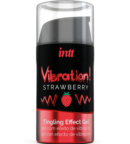 INTT - PUISSANT STIMULANT INTIME GEL VIBRANT LIQUIDE FRAISE 15 ML by INTT UNISEX AROUSAL GEL