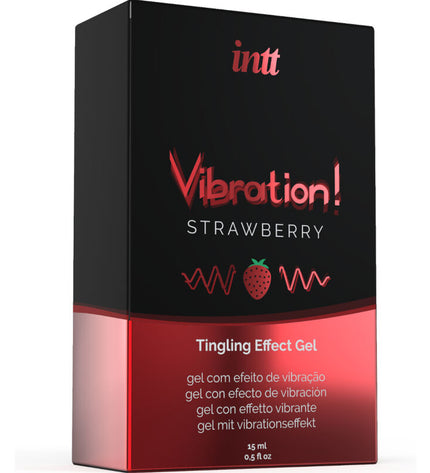 INTT - PUISSANT STIMULANT INTIME GEL VIBRANT LIQUIDE FRAISE 15 ML by INTT UNISEX AROUSAL GEL