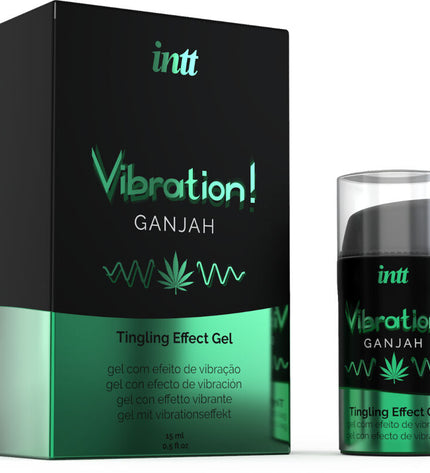 INTT - PUISSANT STIMULANT INTIME GEL VIBRANT LIQUIDE CANNABIS 15ML by INTT UNISEX AROUSAL GEL