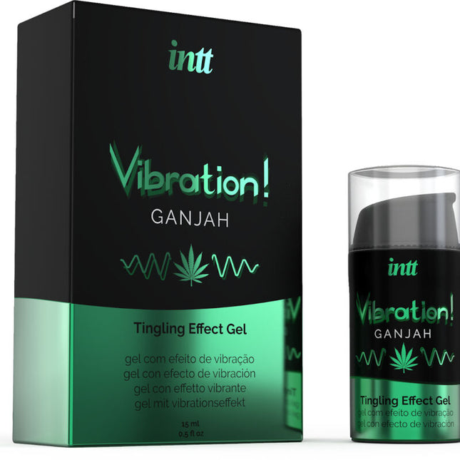 INTT - PUISSANT STIMULANT INTIME GEL VIBRANT LIQUIDE CANNABIS 15ML by INTT UNISEX AROUSAL GEL