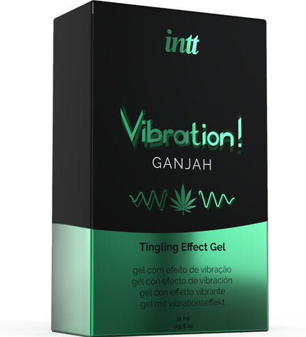INTT - PUISSANT STIMULANT INTIME GEL VIBRANT LIQUIDE CANNABIS 15ML by INTT UNISEX AROUSAL GEL