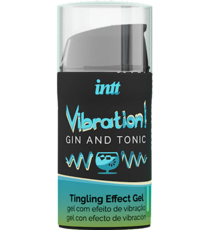 INTT - GEL VIBRATEUR LIQUIDE PUISSANT STIMULANT INTIME GIN & TONIC 15ML by INTT UNISEX AROUSAL GEL