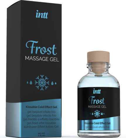 INTT MASSAGE & ORAL SEX - GEL DE MASSAGE SAVEUR MENTHE EFFET FROID INTENSE by INTT MASSAGE & ORAL SEX