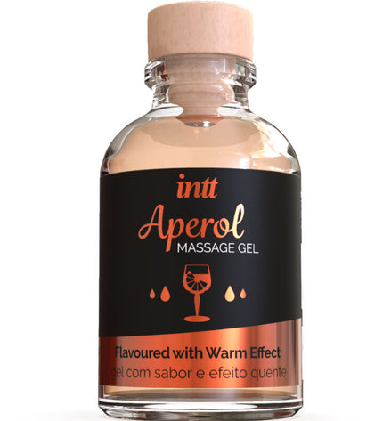 INTT MASSAGE & ORAL SEX - GEL DE MASSAGE APEROL EFFET CHALEUR INTENSE by INTT MASSAGE & ORAL SEX