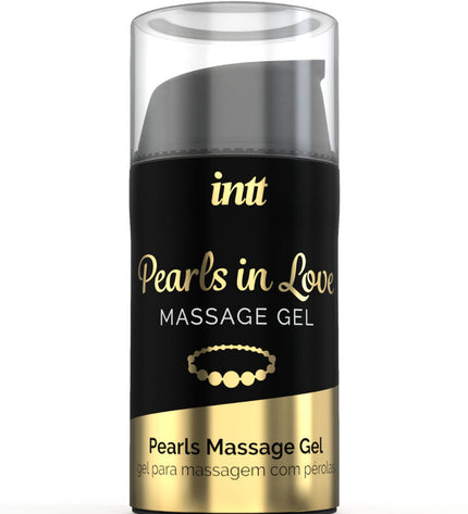 INTT MASSAGE & ORAL SEX - PERLES AMOUREUSES AVEC COLLIER DE PERLES ET GEL DE SILICONE by INTT MASSAGE & ORAL SEX