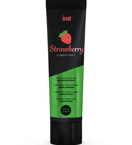 INTT LUBRICANTS - LUBRIFIANT INTIME A BASE D''EAU SAVEUR FRAISE by INTT LUBRICANTS