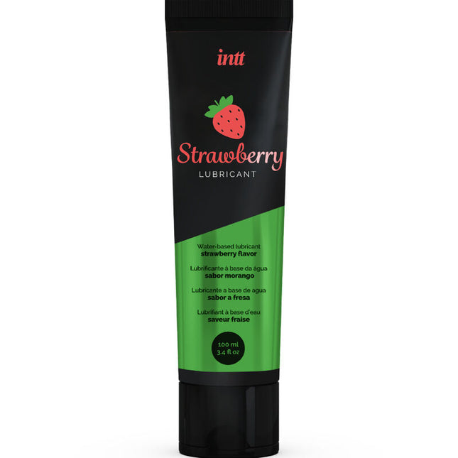 INTT LUBRICANTS - LUBRIFIANT INTIME A BASE D''EAU SAVEUR FRAISE by INTT LUBRICANTS