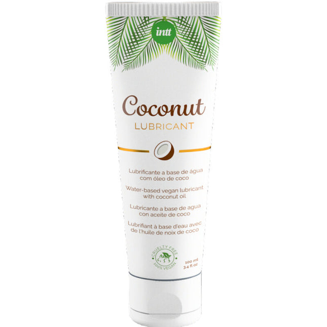 INTT - LUBRIFIANT VÉGÉTALIEN BASE D'EAU AU SAVEUR INTENSE DE NOIX DE COCO by INTT VEGAN LINE