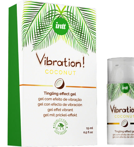 INTT - VIBRATION GEL PUISSANT STIMULANT VIBRATEUR LIQUIDE VEGAN by INTT VEGAN LINE