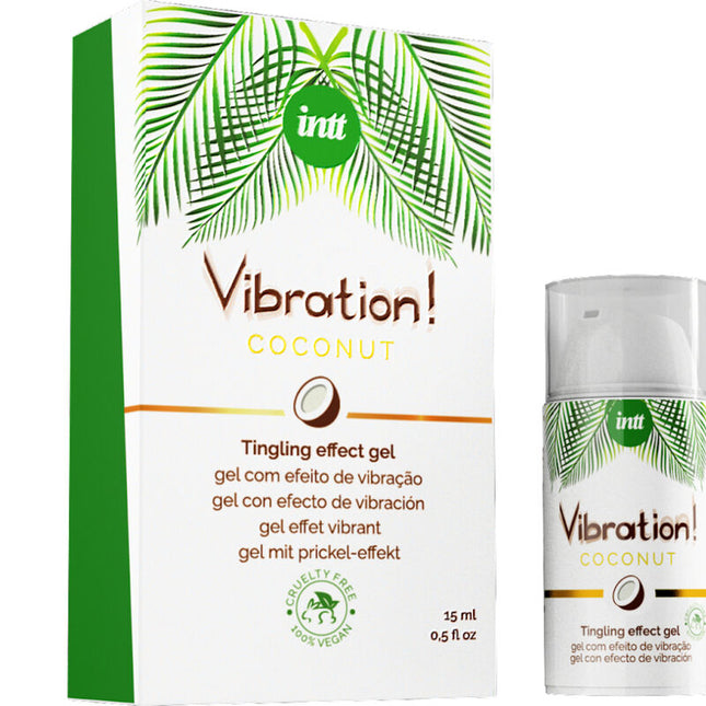 INTT - VIBRATION GEL PUISSANT STIMULANT VIBRATEUR LIQUIDE VEGAN by INTT VEGAN LINE