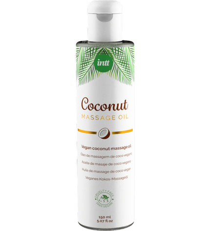 INTT - HUILE DE MASSAGE VÉGÉTALIENNE DOUCE AU SAVEUR RELAXANTE DE NOIX DE COCO by INTT VEGAN LINE