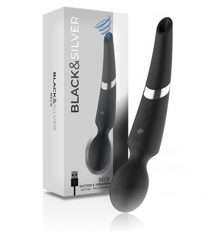 BLACK&SILVER - BAGUETTE ET VENTOUSE BECK 2 EN 1 SILICONE by BLACK&SILVER